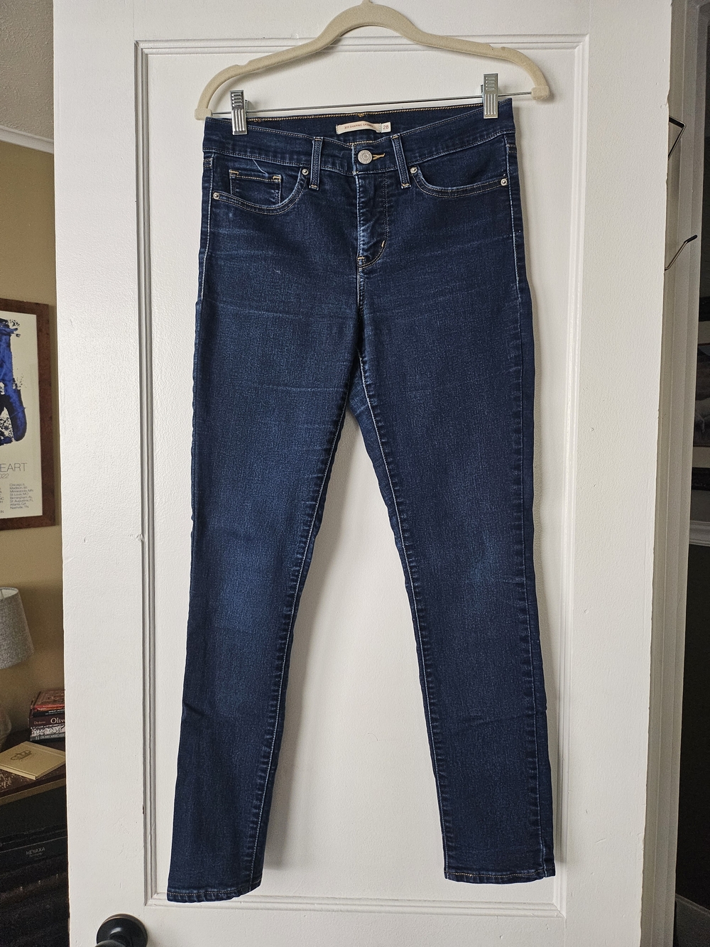 Levi's Dark Indigo Skinny Jeans - Slim Stretch Fit